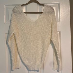 Cream sweater.  Brand new